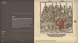 L'image semble représenter une scène historique liée à l'Hôpital Sainte-Marie de la Grave, mentionnée en 1197. On y voit une illustration avec des détails architecturaux d'un ancien hôpital ou d'une ville, probablement avec des bâtiments, des murs et des éléments aquatiques. Le cercle rouge pourrait mettre l'accent sur une partie importante de l'image, mais je ne peux pas en dire plus sans la voir directement.