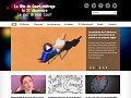 L'image semble représenter une page d'accueil d'un site web dédié à un événement cinématographique, probablement un festival de court-métrage qui a lieu le 21 décembre. Elle inclut un en-tête avec le titre "La fête du Court métrage" et "Le jour le plus Court". On y trouve également une vidéo centrale ainsi que plusieurs sections informatives, comme des articles ou des annonces liées à l'événement, et des éléments de navigation tels que des réseaux sociaux. Le design est probablement coloré et dynamique, reflétant l'esprit créatif du festival.