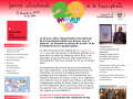 L'image semble être une page d'accueil ou une affiche pour la Journée internationale de la francophonie, célébrée le 20 mars 2010. Elle présente un en-tête mettant en avant le thème des 40 ans de l'organisation internationale de la francophonie, avec une mention de la solidarité envers le peuple haïtien. On y trouve également des informations sur divers événements liés à cette célébration, incluant une liste de programmes et d'activités. Le texte encourage les gens à s'inscrire à ces événements et souligne l'importance de la diversité culturelle. En bas, on aperçoit des logos associés à la francophonie et des partenaires. L'ensemble est visuellement attractif, avec un design clair et coloré qui met en avant l'importance de la langue et de la culture francophone.